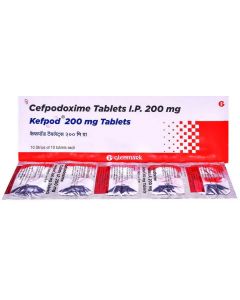 Kefpod 200 Tablet 10's
