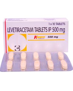 KEPPRA 500MG TAB 10s