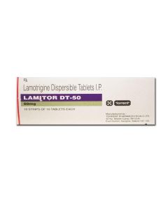 LAMITOR DT 50MG TAB 15S