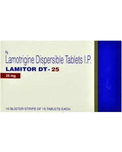 LAMITOR 25MG DT TAB 15S