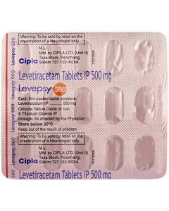 LEVEPSY 500MG TAB 15S