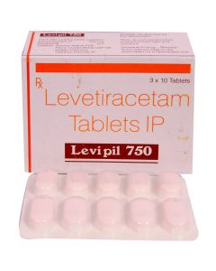 LEVIPIL 750MG TAB 10S