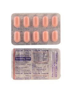 LEVODAY 500MG TAB 10'S