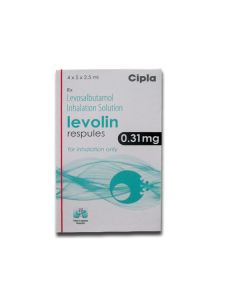 LEVOLIN 0.31MG RESPULES 2.5ML