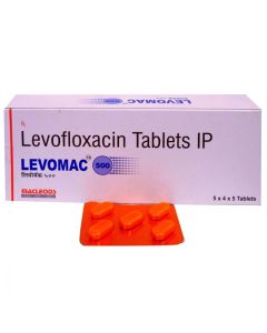 LEVOMAC 500MG TAB 10'S
