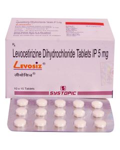 LEVOSIZ 5MG TAB 15S