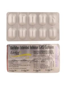 LIOFEN XL 20MG TAB 10S