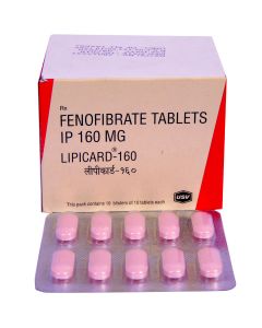 LIPICARD 160MG TAB 10S