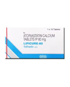 LIPICURE 80MG TAB 10'S