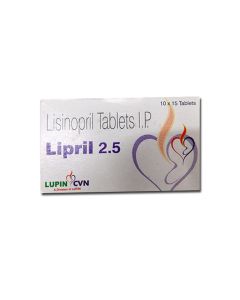 LIPRIL 2.5MG TAB 15S