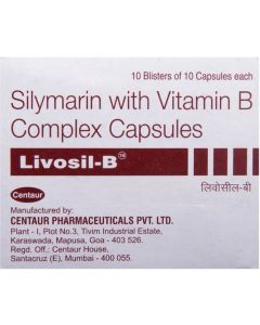 LIVOSIL B  CAP 10S