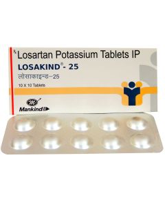 LOSAKIND 25MG TAB 10S