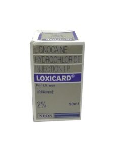 LOXICARD 2% INJ 50ML