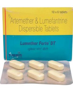 LUMETHER FORTE DT 80mg+480mg TAB 6S