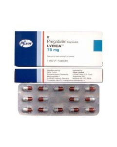 LYRICA 75MG CAP 14S