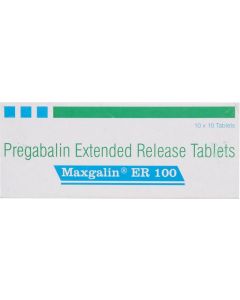 MAXGALIN ER 100MG TAB 10S