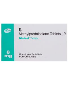 MEDROL 8MG TAB 14'S