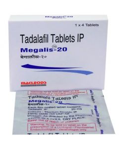 Megalis 20mg Tablet 4s