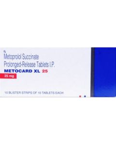 Metocard XL 100mg Tablet 10s