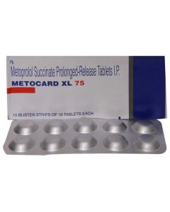 Metocard XL 75mg Tab 10s