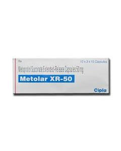 METOLAR XR 50 MG CAP 15S