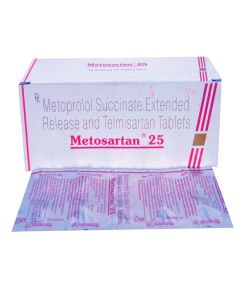 METOSARTAN 25MG TAB 10'S