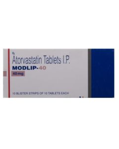 MODLIP 40MG TAB 10S