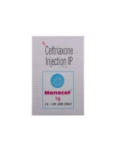 MONOCEF 1GM INJ
