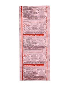 MONOCEF O 50MG KID TAB 10S