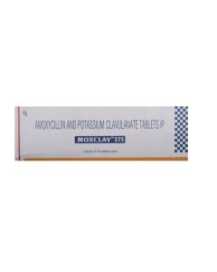 MOXCLAV 375MG TAB 10S