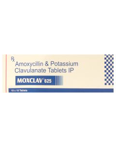 MOXCLAV 625MG TAB 10S