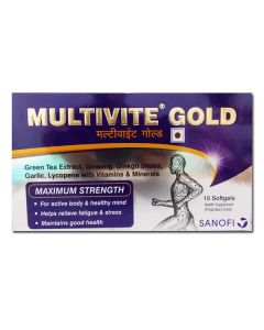 MULTIVITE GOLD CAP 15S