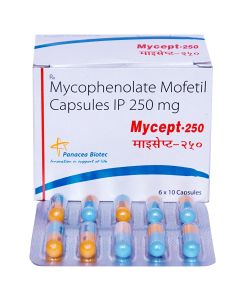 MYCEPT 250MG CAP 10S