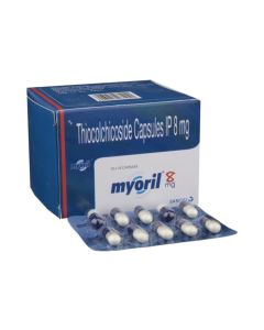 MYORIL 8MG CAP 10S