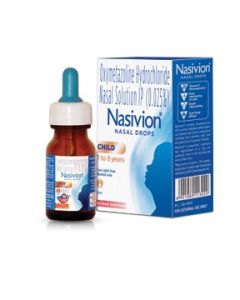 NASIVION 0.025% CHILD DROPS 10ML