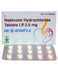 NEBISTAR 2.5MG TAB 15S