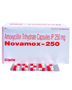 NOVAMOX 250MG CAP 15S