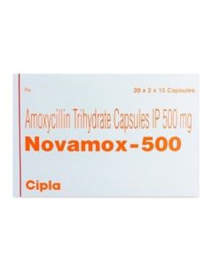 NOVAMOX 500MG CAP 15S
