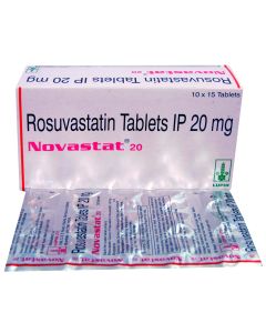 NOVASTAT 20MG TAB 15'S