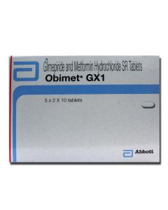 OBIMET GX 1MG TAB 15S