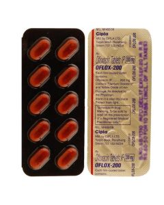 OFLOX 200MG TAB 10S