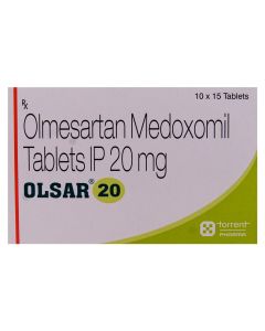 OLSAR 20MG TAB 15S