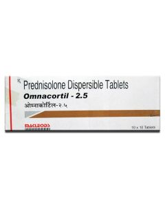 OMNACORTIL 2.5MG TAB 10S