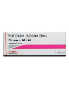 OMNACORTIL 40MG TAB 10S