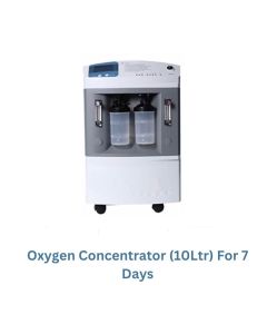 Oxygen Concentrator (10 LTR) FOR 1 WEEK