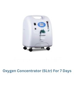Oxygen Concentrator (5 LTR) FOR 1 WEEK