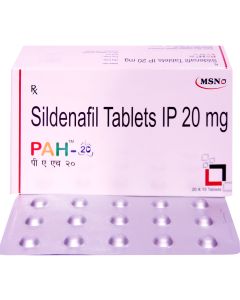 PAH 20MG TAB 15'S