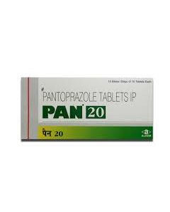 PAN 20MG TAB 15S