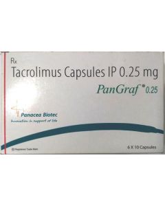 PANGRAF 0.25MG CAP 10S