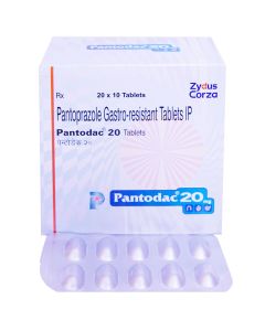 PANTODAC 20MG TAB 15S